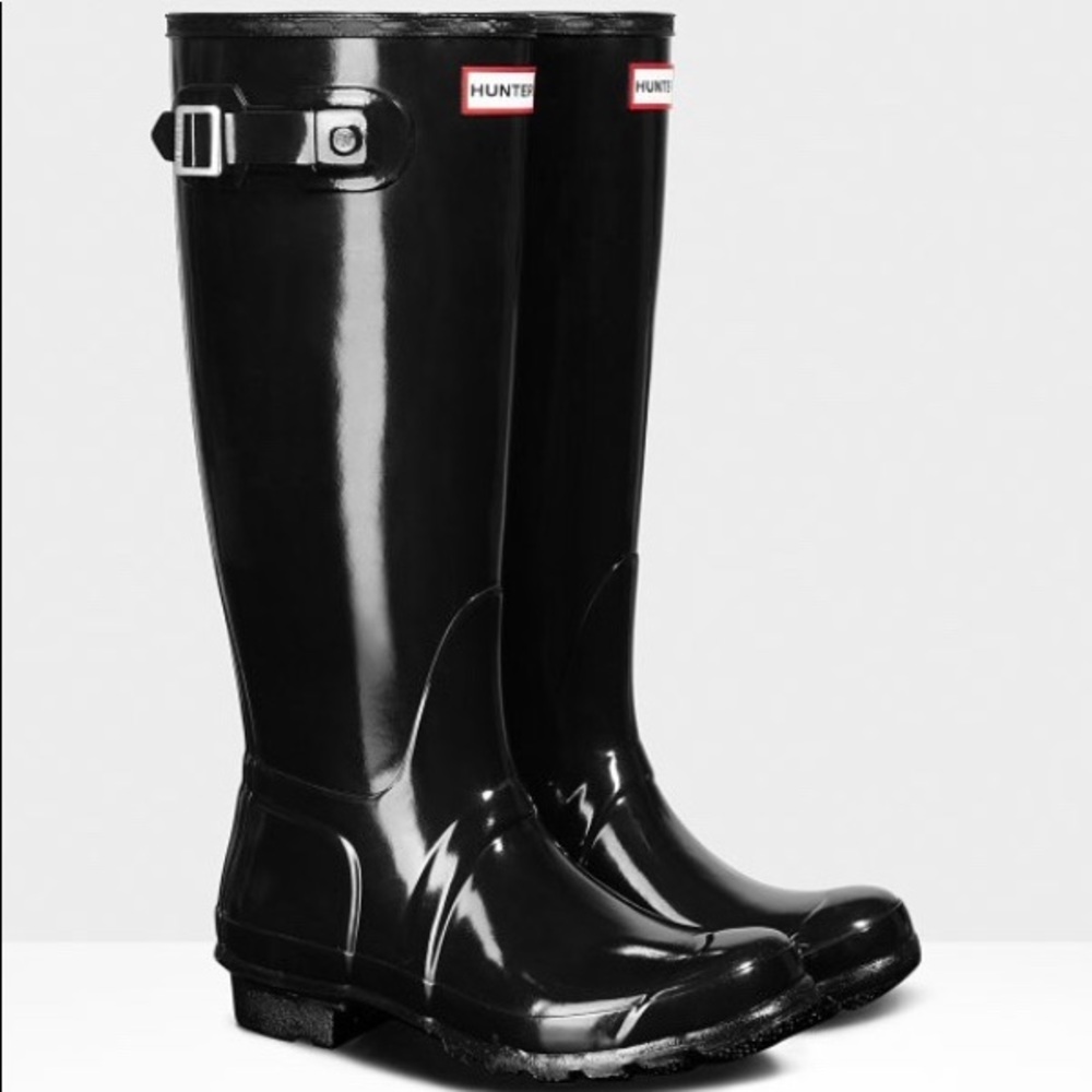 Tall Hunter Rain Gloss Boots